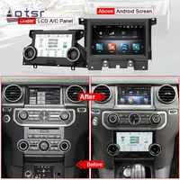car radio air conditioning panel for land rover discovery 4 2010 2016 android auto gps dsp stereo multimedia player ac panel