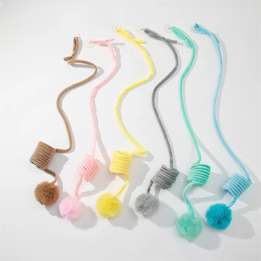 

Plush Cat Toy Scratch Rope Simulation Pet Products Cat Automatic Toy Durable For Kitten Playing Teaser Wand Self-hey Safe Funny