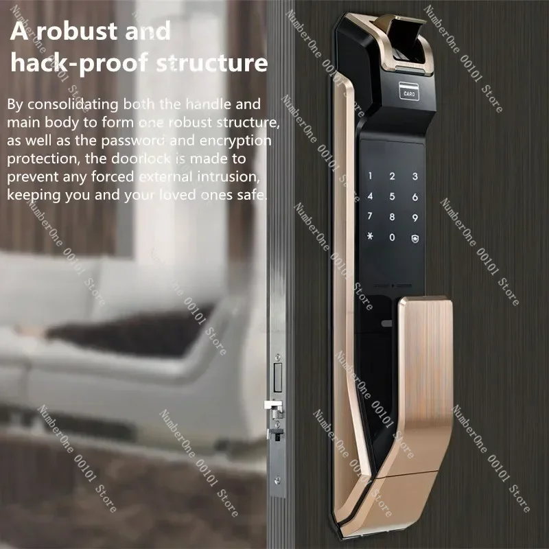 Флуоресцентная ручка с отпечатком пальца цифровой замок для умного дома и