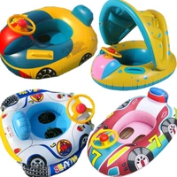 cheap price inflatable toys infant childrens water swimming seat car design baby swimming