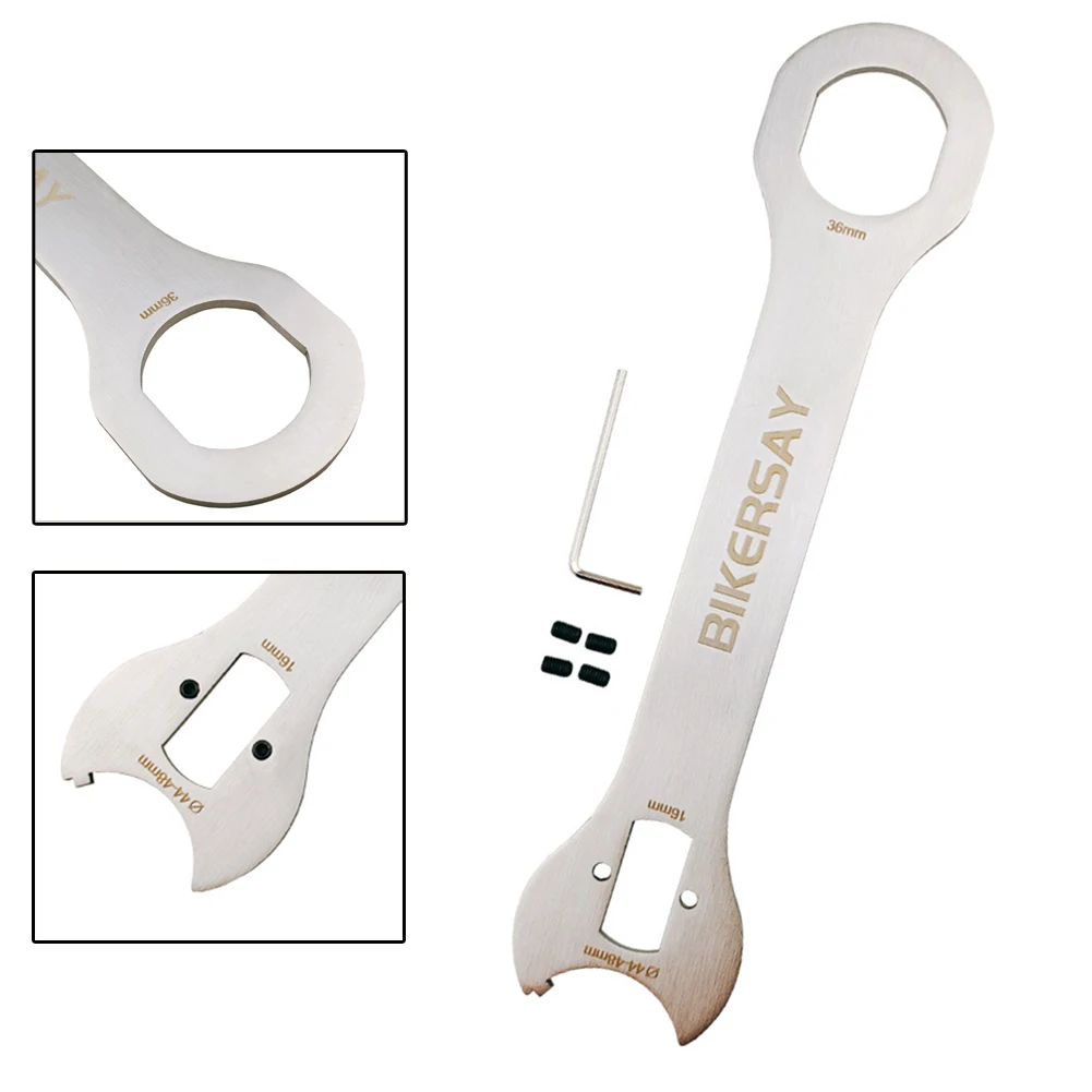 

Pedal Repair Wrench Bottom Bracket Installation and Remover Tool for Bike Bicycle Wrench Easy to Use and Carry