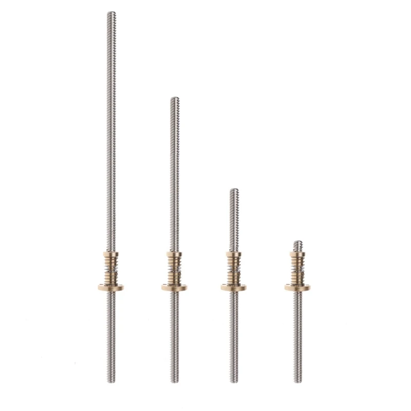 

Анти-обратная гайка 200/300/400/500 мм Т-образный трапециевидный винт T8 для 3D-принтера