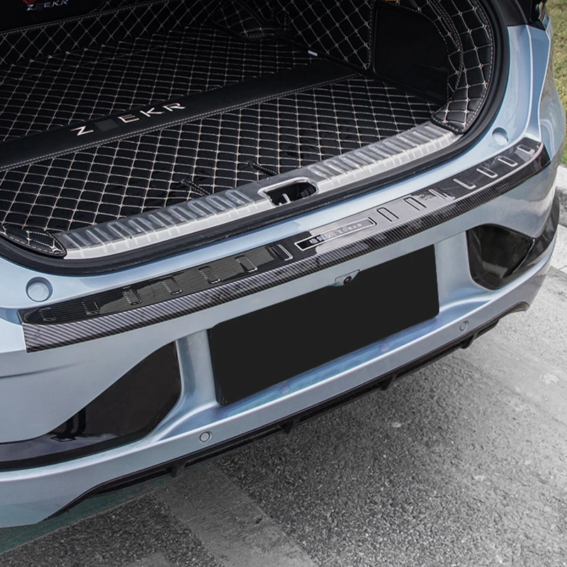 Защитная крышка для заднего порога автомобиля наклейка украшения стильные