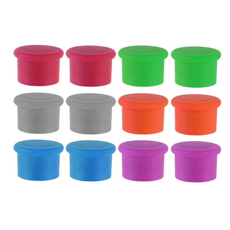 

12 шт., герметичные колпачки для бутылок вина