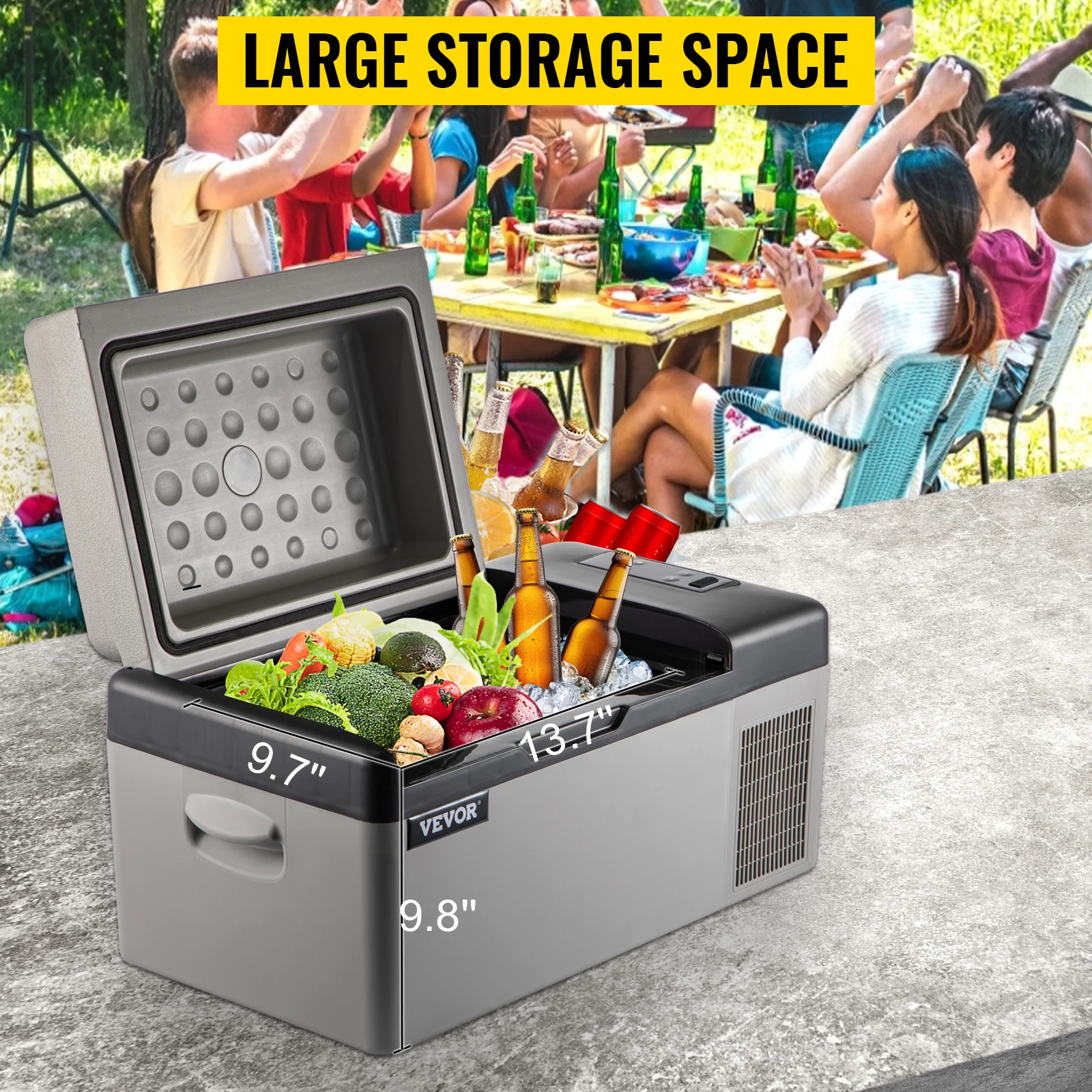 Скидка Автомобильный мини-холодильник VEVOR, морозильная камера 20 л 22 л 35 л 45 л 55 л, портативный компрессорный охладитель 12 В/24 В постоянного тока 110-240 ... Купить Автомобильный мини-холодильник VEVOR, морозильная камера 20 л 22 л 35 л 45 л 55 л, портативный компрессорный охладитель 12 В/24 В постоянного тока 110-240 ...