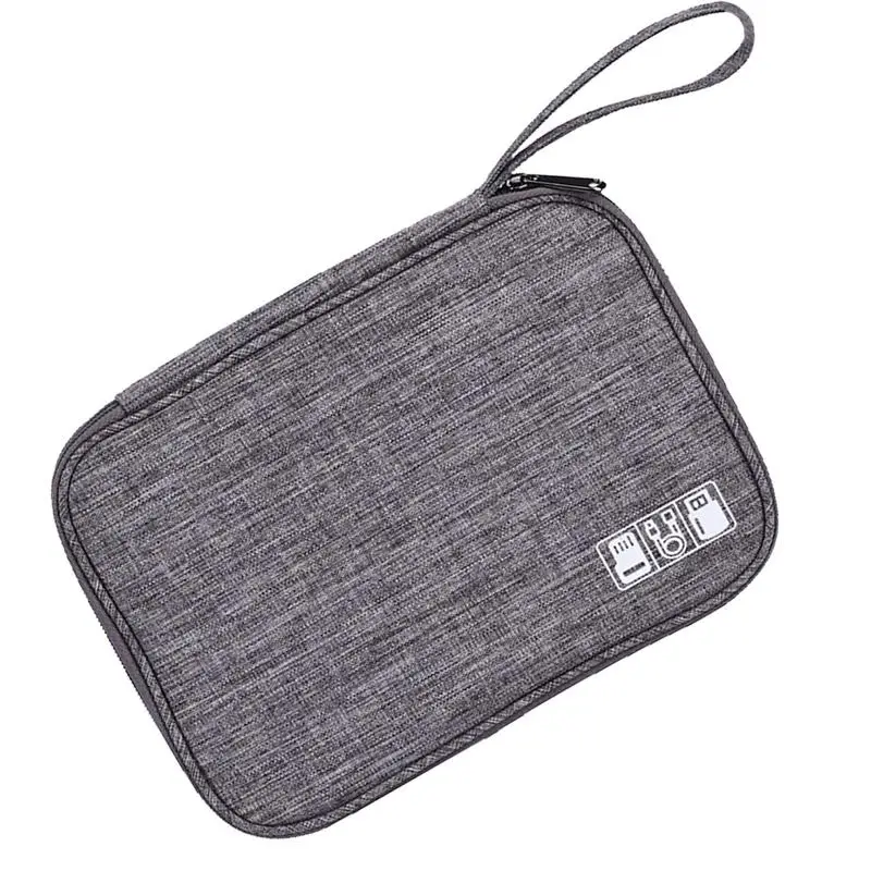 

Travel Tech Organizer Portable Cable Organizer Bag Small Travel Cable Organizer Bag For Hard Drives Cables USB Card