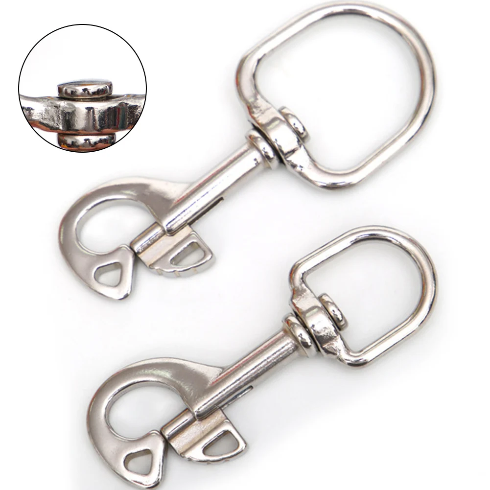 

Scuba Diving Swivel Eye Bolt Snap Hook EchnicalSingle Hook Spring Buckle Clasps 316 Stainless Steel Horseshoe-shaped Mouth