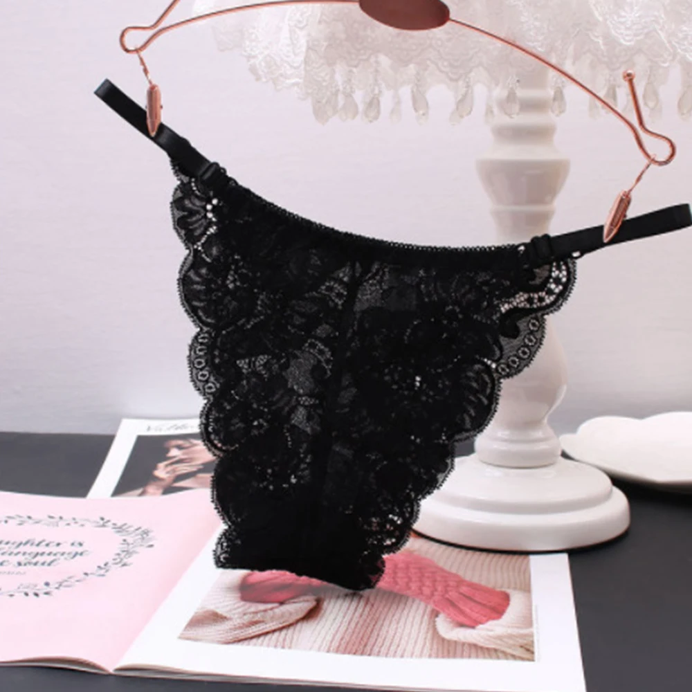 

Man Briefs Sexy Underpants Sissy Shorts Pouch Panties Lace G-String Thongs Brief Underwear Men's Lingerie