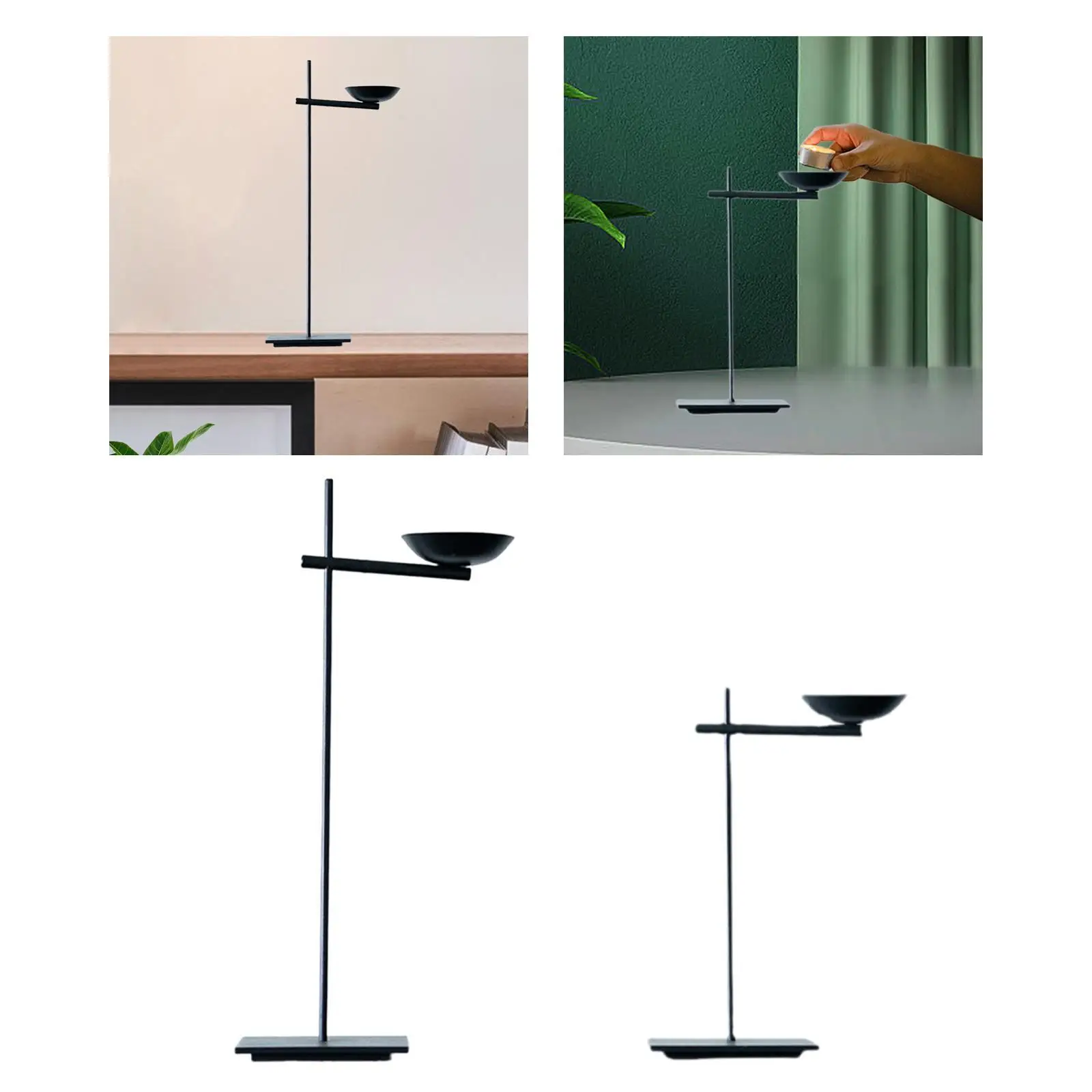 Железные подсвечники прочный подсвечник для гостиной ресторана столешницы