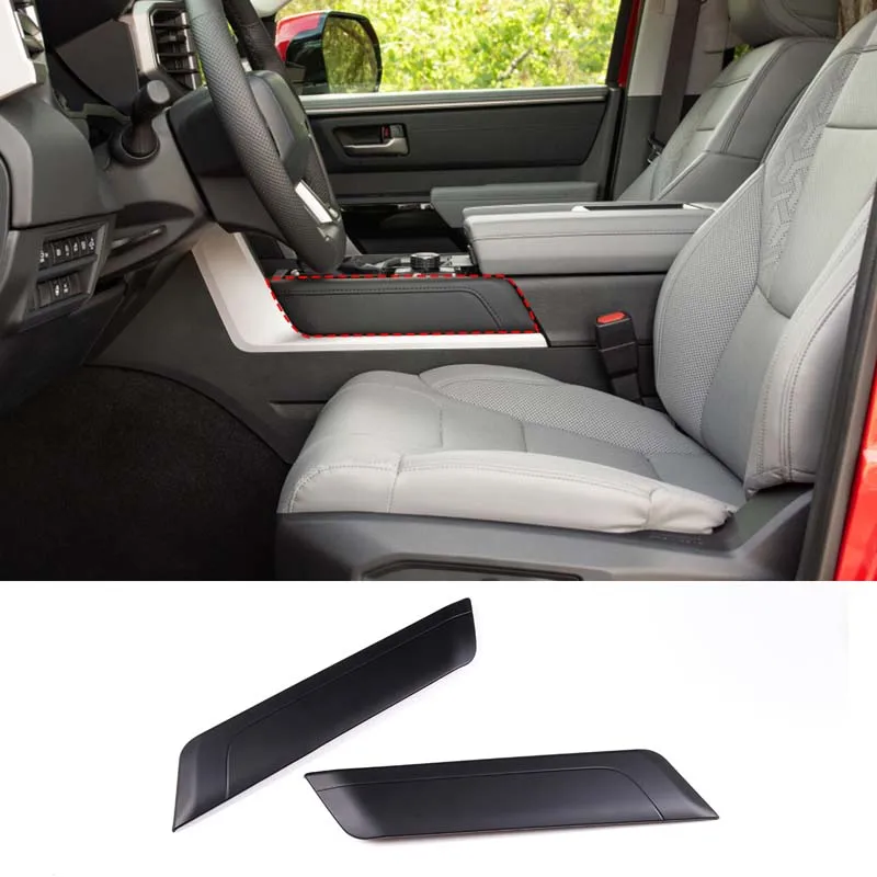 

For Toyota Tundra For Toyota Sequoia 2022 2023 ABS Center Control Shift Side Panel Decorative Sticker Car Interior Accessories
