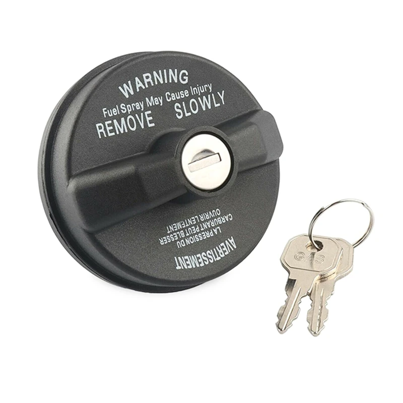 

Car Locking Gas Cover Fuel Tank Plug Cover Gas with 2 Keys Lockable Compatible with JeepChrysler 2001-2021 5278655AB