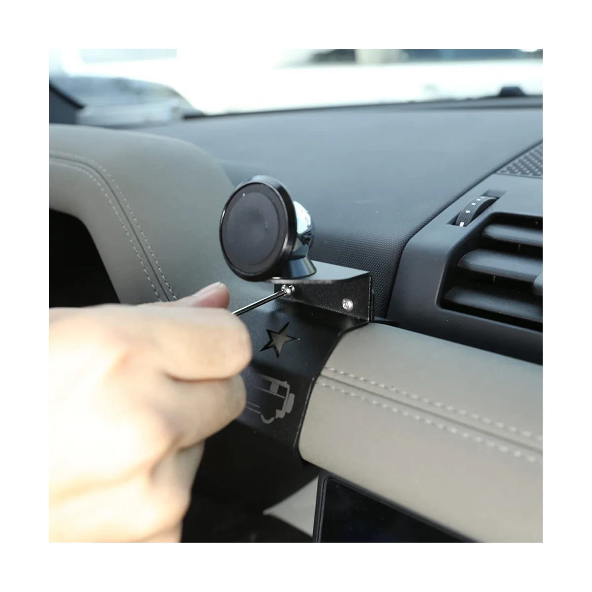 

Center Console Dashboard Air Vent Mobile Phone Holder for Land Rover Defender 110 2020 2021 2022 Car Accessories