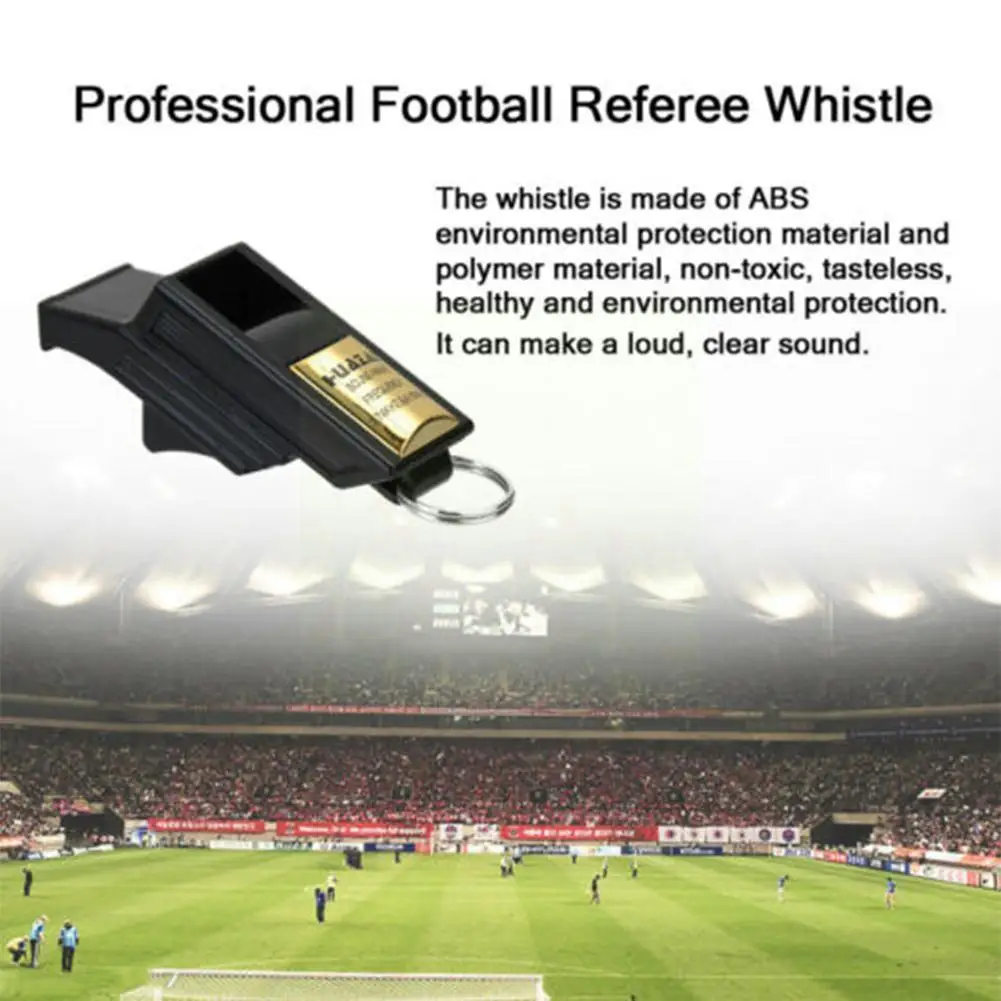 

Referee Treble Whistle Sports Like Big Sound Seedless Referee Soccer Whistle Basketball Professional Outdoor Sport Plastic X1v9