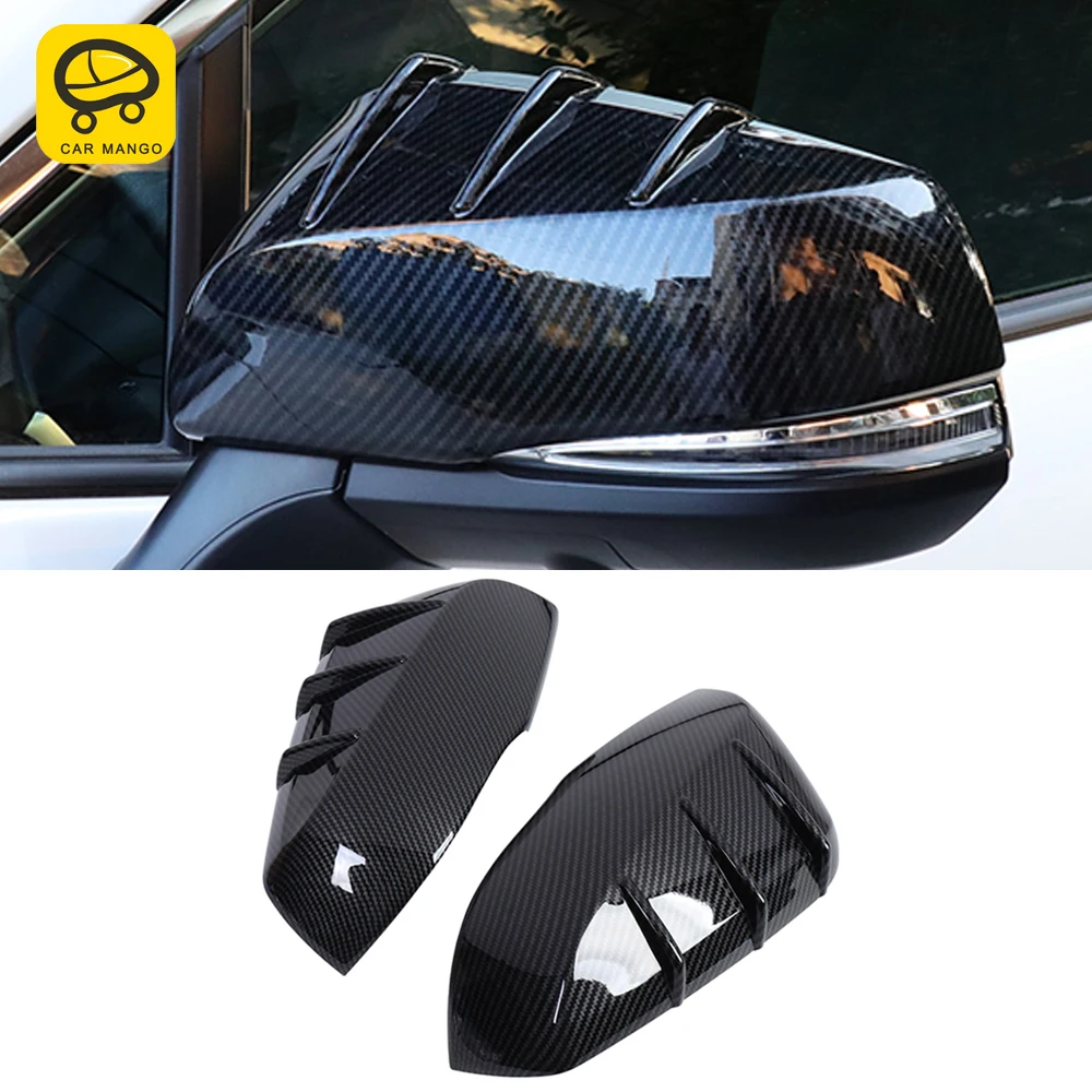 

CarManGo For Toyota Rav 4 XA50 2019-2023 Car Side Rearview Mirror Cover Protector Decor Trim Frame Sticker Exterior Accessories