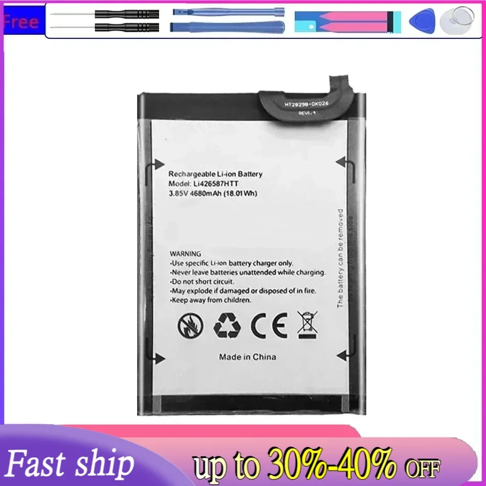 Аккумулятор Ли 426587 4680 мАч для Blackview A100 аккумулятор мобильного телефона +