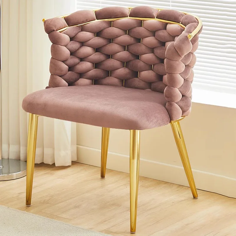 

Игровой стул для спальни, современное мобильное элегантное портативное кресло для девушек, для взрослых, пушистое хранилище, мебель для офи...