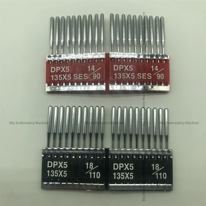 Швейные иглы DPX5 DP*5 DPX5NY DP*5NY Tnc 9 10 11 12 14 16 18 20 набор из 100 штук