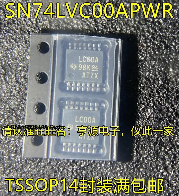 10 шт. SN74LVC00APWR LC00A SN74LVC00APW TSSOP14 оригинал