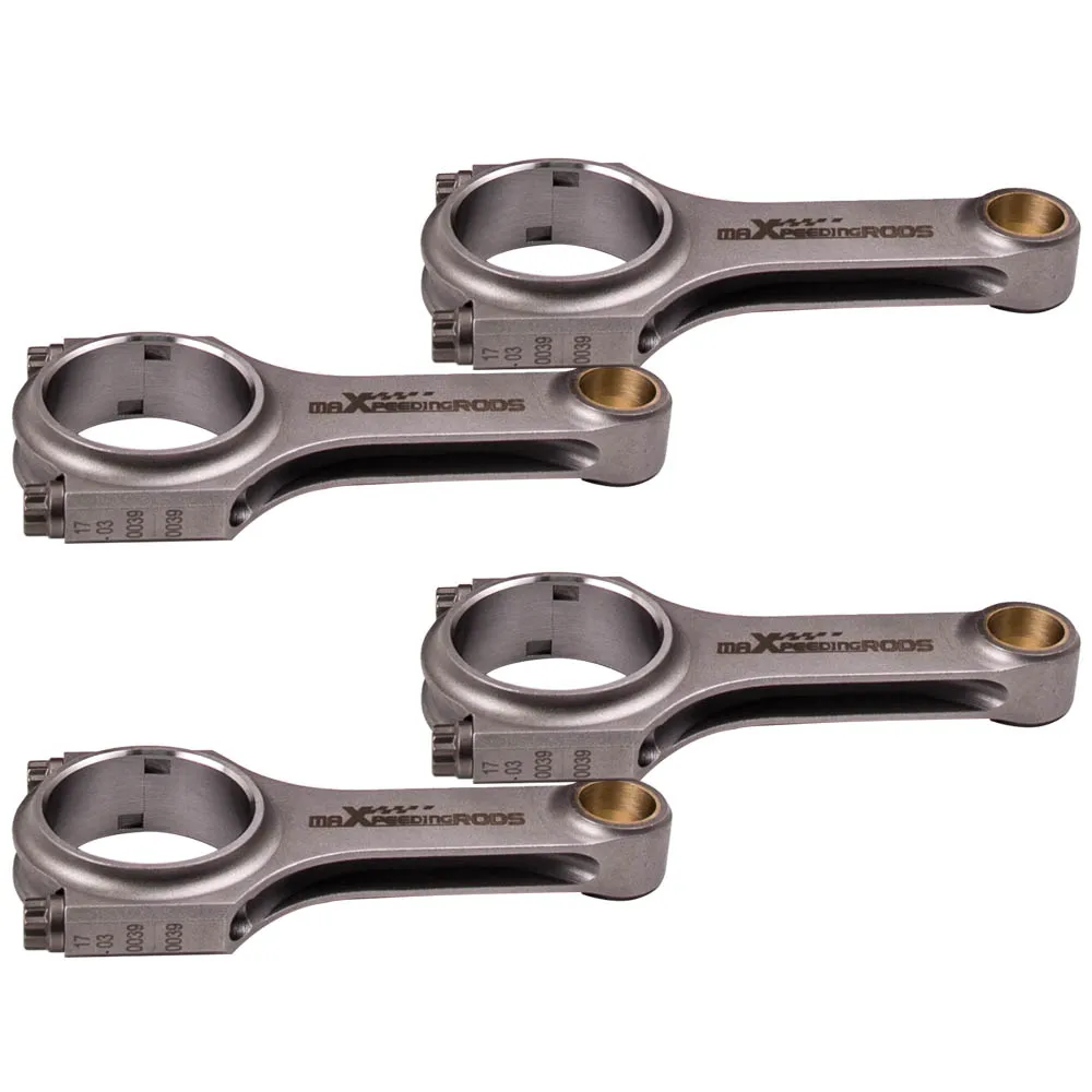 

Racing Connecting Rods for Peugeot Citroen Saxo 106 GTI S16 TU5J4 ConRod 133.5mm for C2/C3/C4 1,6 16V 5.256" 4340 Forged