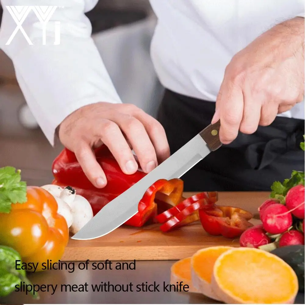 XYj 6-дюймовый нож для косточек кухонный шеф-повара из нержавеющей стали с