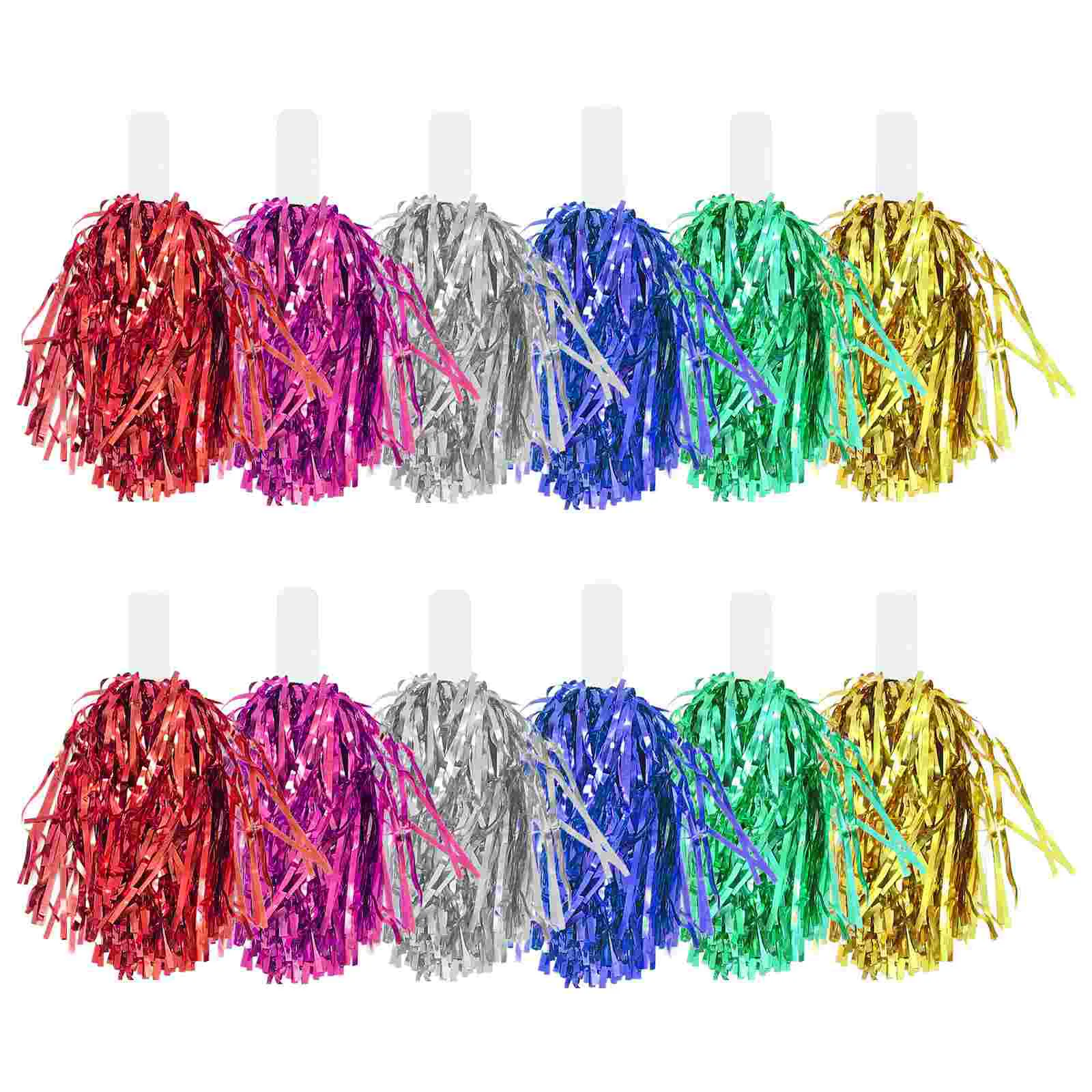 

Cheerleader Balls Delicate Cheering Pompom Poms Cheerleading Reusable Pompoms Props