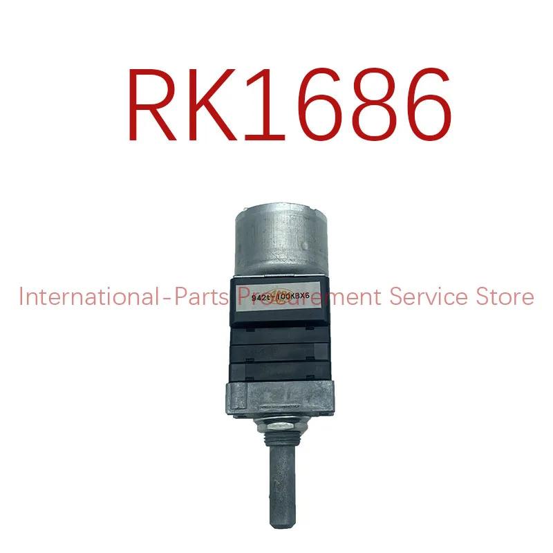 

ALPS RK168 6 associated with motor potentiometer wiper potentiometer 100KBX6 B100K Tapped-