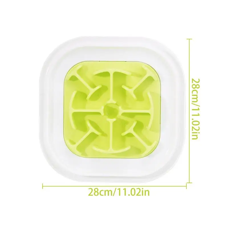 Миски для собак миски медленного кормления посуда еды противоскользящая