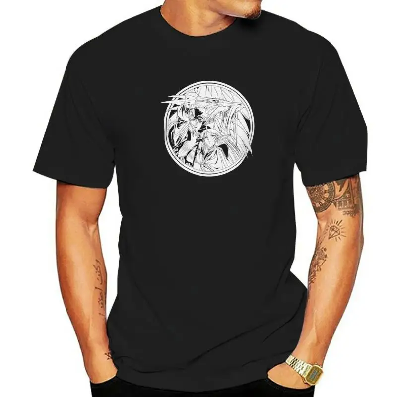 Record Of Lodoss War T Shirt Japanese Anime Manga Video Game Novelty Tshirts For ACG Fans 100% Cotton EU Size T-Shirt