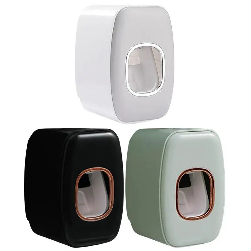 

Toothpaste Dispenser Automatic Squeezer Wall Mounted Organizer Quick Installation Kitchen Bathroom Products Accessories Gadgets