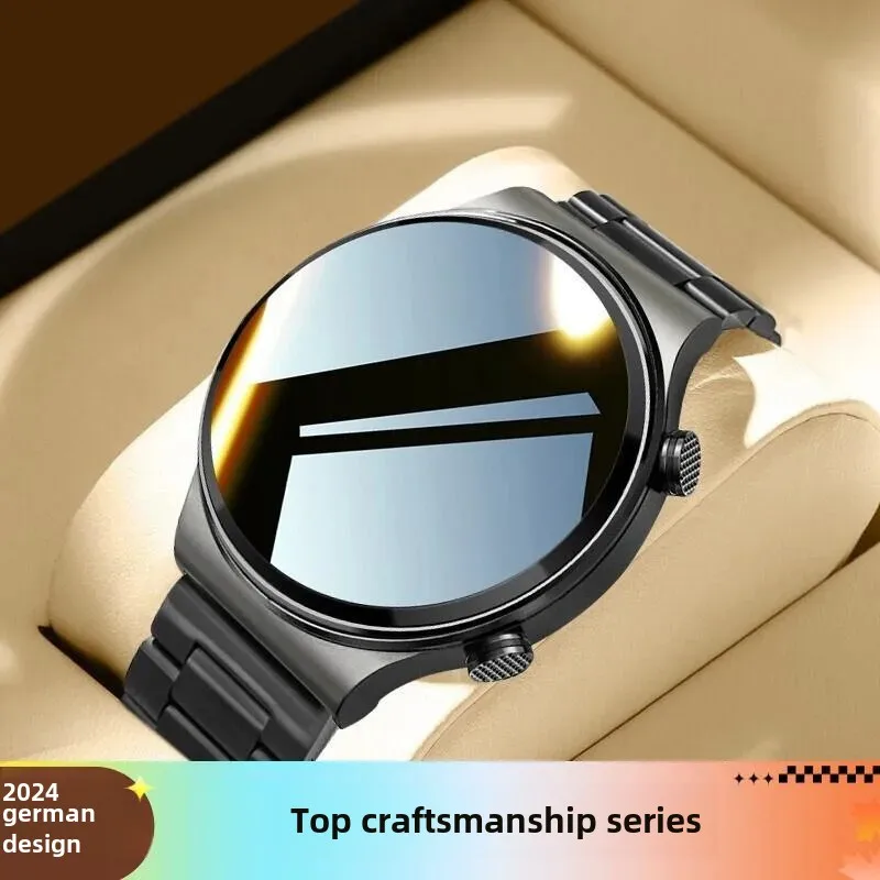 New Watch4 Smart Watch Bluetooth Call GT4 Multi-Functional Health Fitness Powerful North Black Tech Motorcycle Equipment A