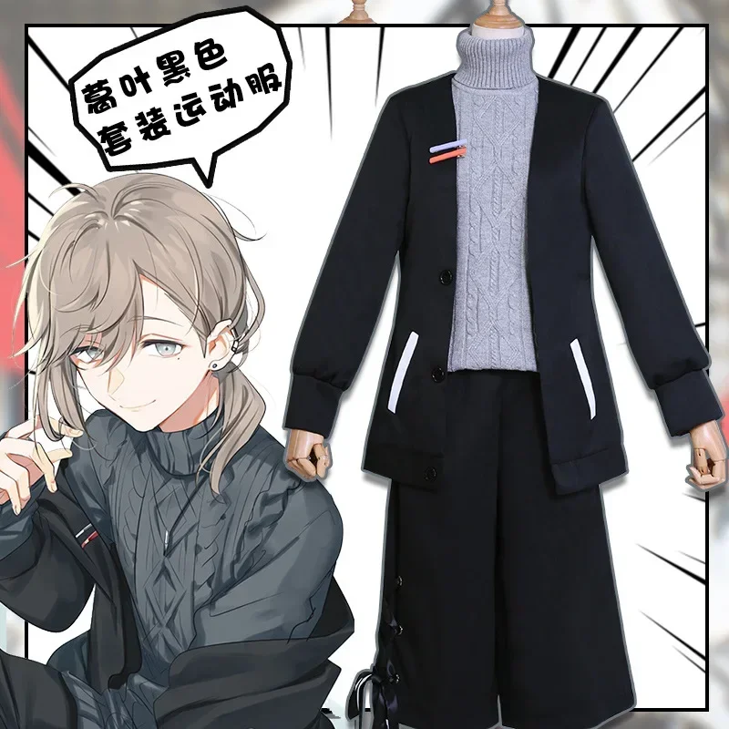 Парик для косплея канакана Knkn геймеров YouTuber VTuber NIJISANJI парик из аниме пальто