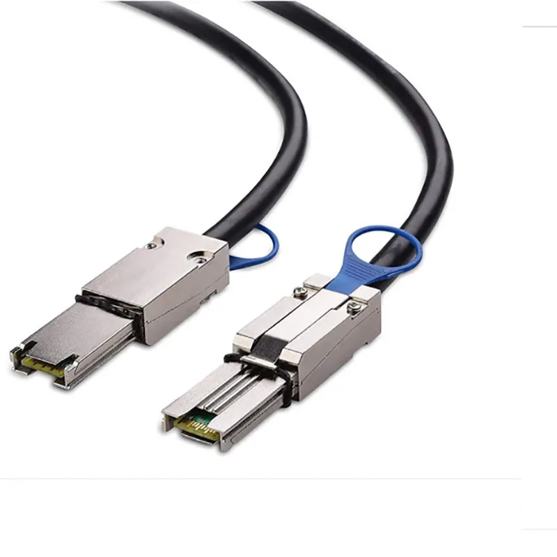 Внешний Кабель SAS SFF 8088 26P для Mini SAS-Mini SAS высокой плотности HD 8088 штекер-штекер 8088 штекер для сервера данных Raid, кабель жесткого диска, 1 м/2 м/3 м