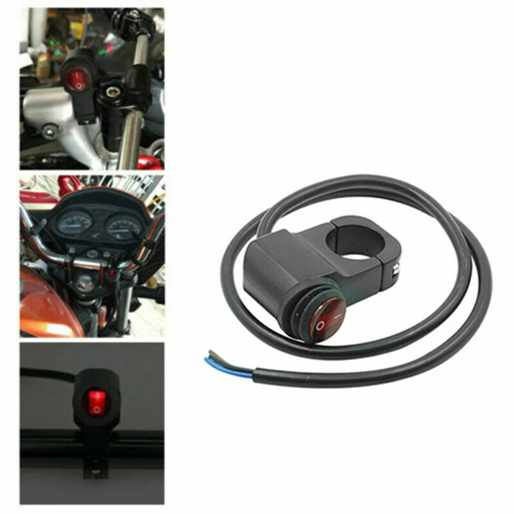 

Brand New Motorcycle Switch Switch 120W 12V 16A Aluminum Alloy Black Electrical: On-off For The Whole 12v Battery