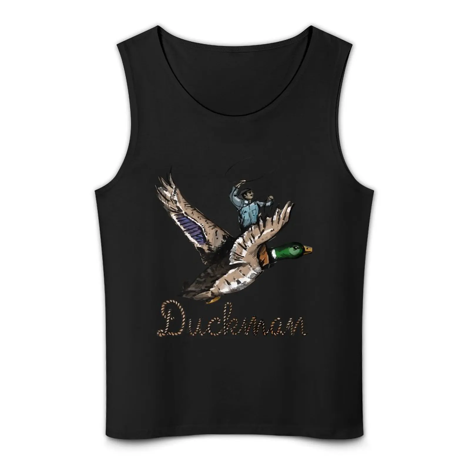 Майка Riley Green Merch Duckman Pepper мужская 100% хлопок