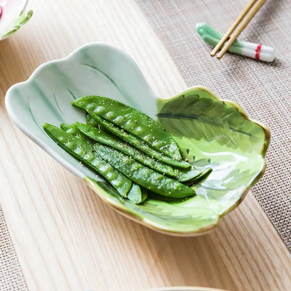 Creative Ceramic Dish Fruit Shaped Snack Tray Food Dessert Plate Salad Bowl Children Meal Seasoning Sauce |