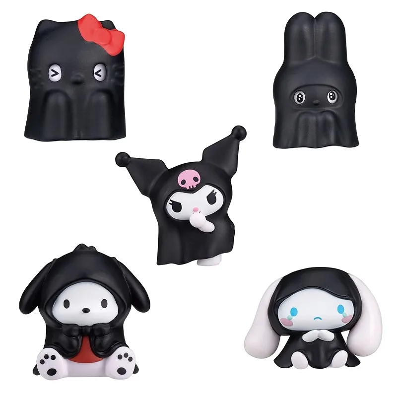 TOMY оригинальные 4 шт. персонажи гасяпон Санрио Kuromi игрушки для детей Подарок