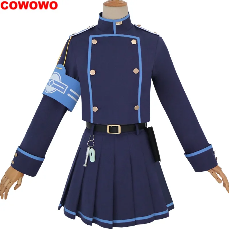 COWOWO синий архив Hyland железная дорога колледж Tachibana Hikari Nozomi женский косплей костюм
