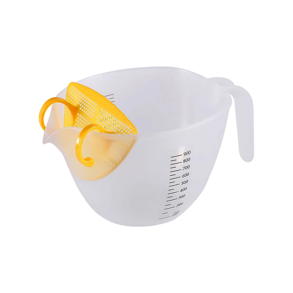 

Measuring Cups Egg Bowl To Gluten Strainer Ground Beef Pasta Washing Basket Spaghetti Gods Draining Basin Baking