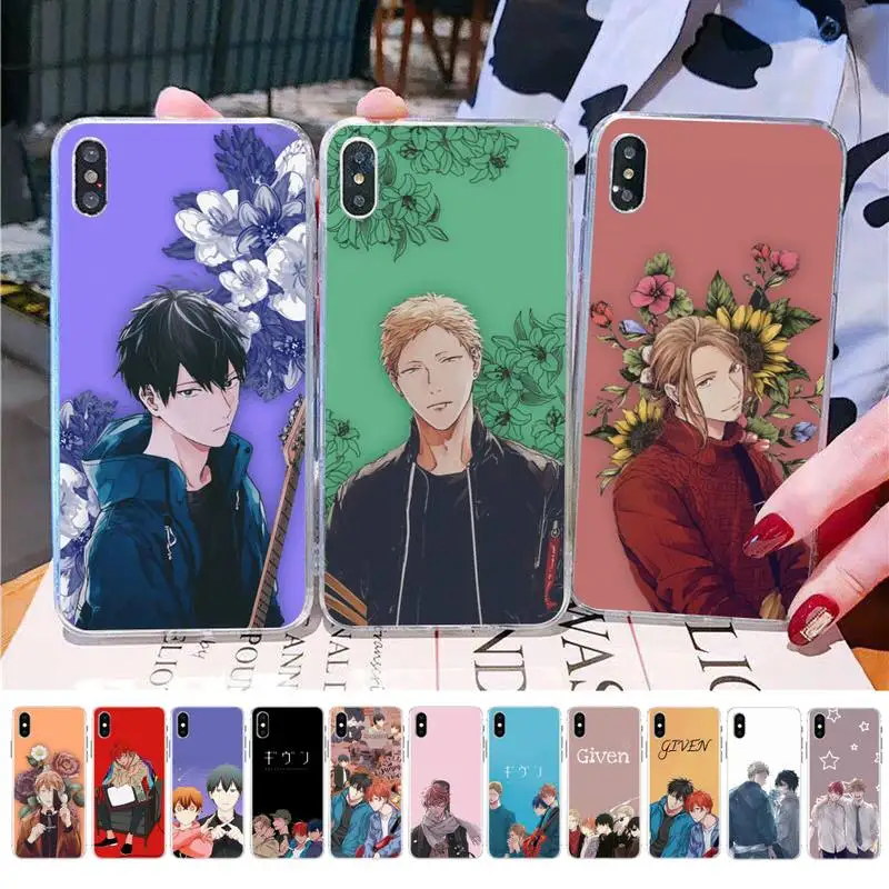 

MaiYaCa Japan Anime Given Phone Case for iPhone 11 12 13 mini pro XS MAX 8 7 6 6S Plus X 5S SE 2020 XR case