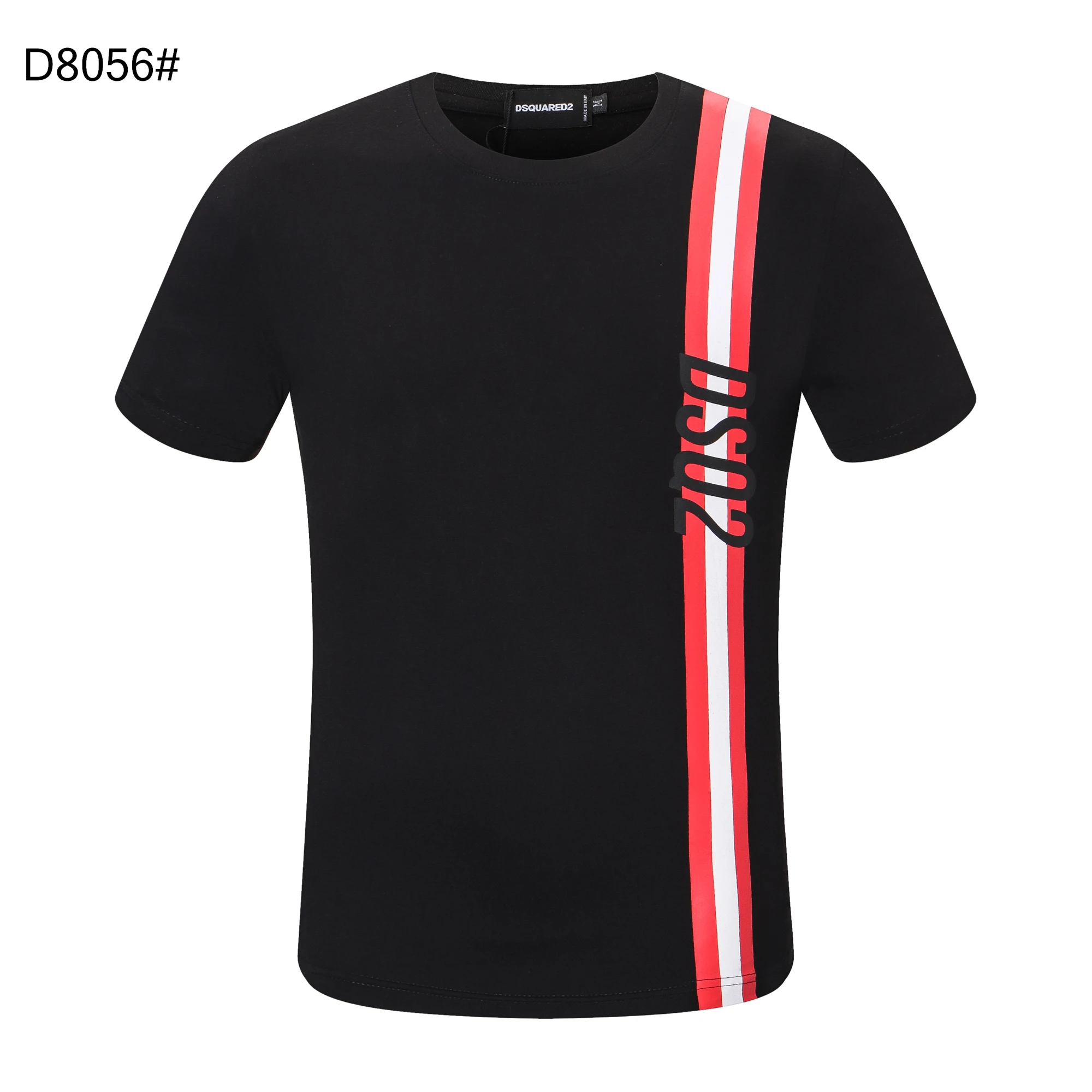 

Italy Brand dsq2 T Shirt Men Soft Cotton Casual TEE Tops O-Neck Summer T-Shirt Elasticity 2022 Short Sleeve Tshirts D8056