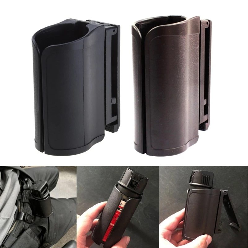 

Hand-Free Tactical Flashlight Holder 360-Degree Rotating Tactical Flashlight Holsters Flashlight Pouch Black Color 69HD