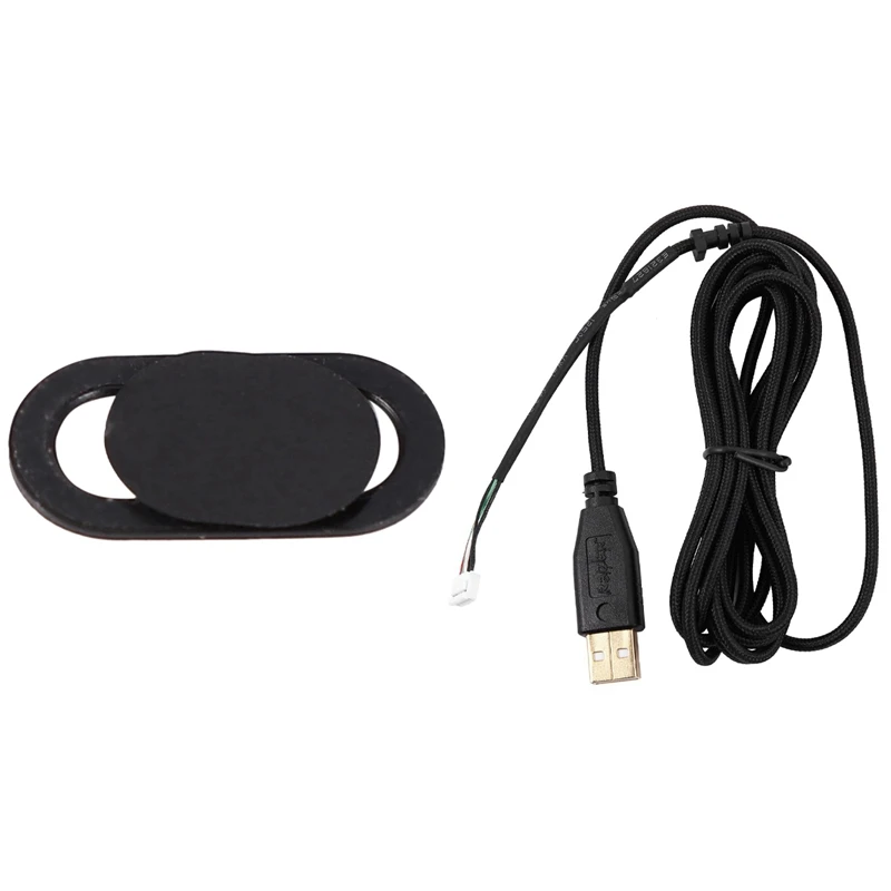 

USB Cable Mice Line For Razer Deathadder Hex Molten 2012 With Universal Webcam Cover Slider Camera Cover