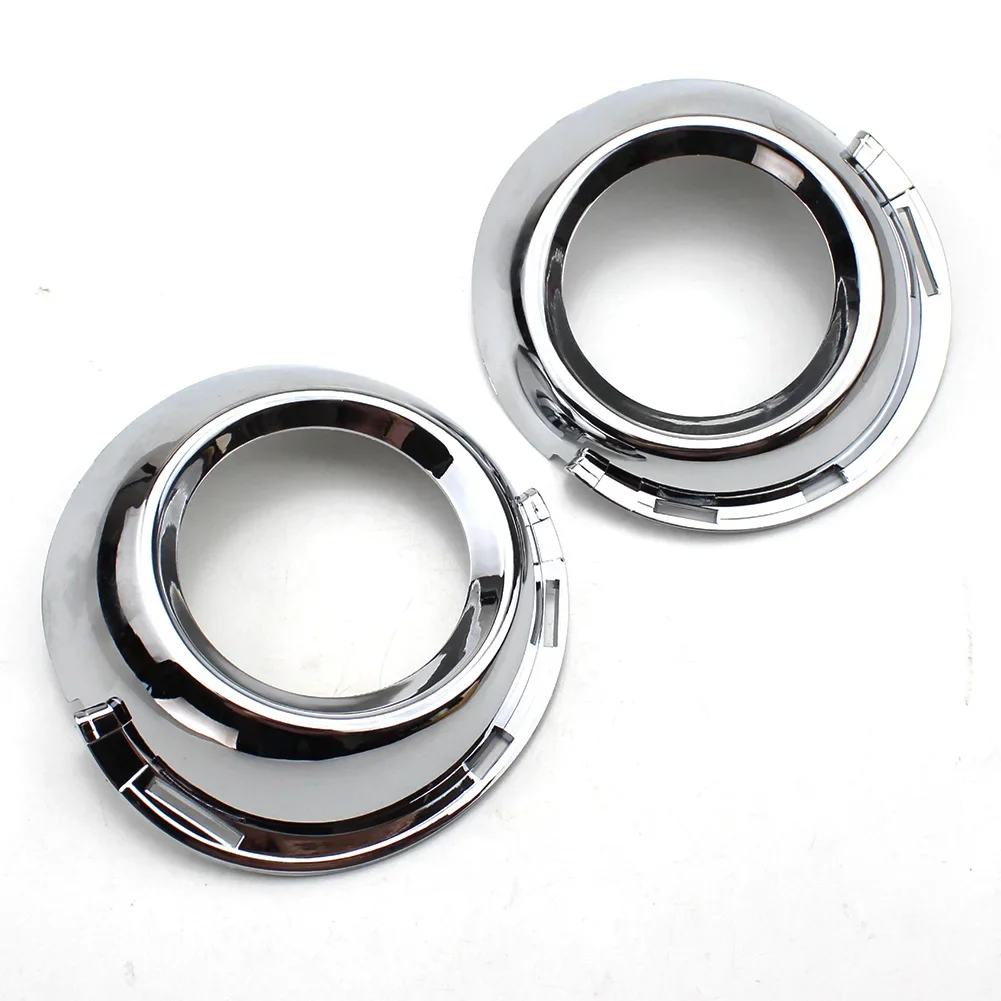 

Автомобильные аксессуары 2 шт. бамперы хромированные передние левые правые противотумансветильник ры рамка Крышка отделка для Peugeot 307