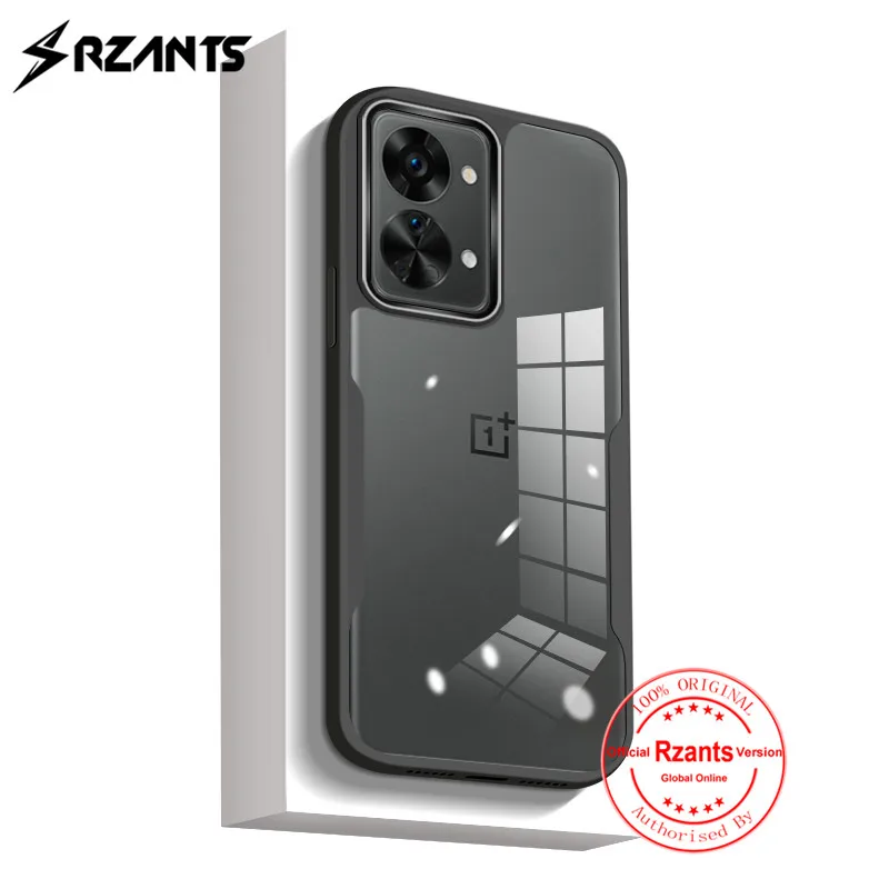 

Rzants Shockproof Case for OnePlus Nord 2T 5G Transparent Cover [Beetle Upgrade] Slim Light Back Casing