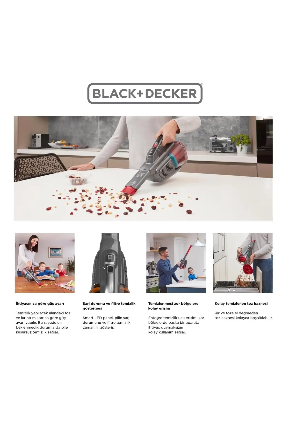 

Bhhv315j-qw 12v rechargeable Jack input hand vacuum cleaner