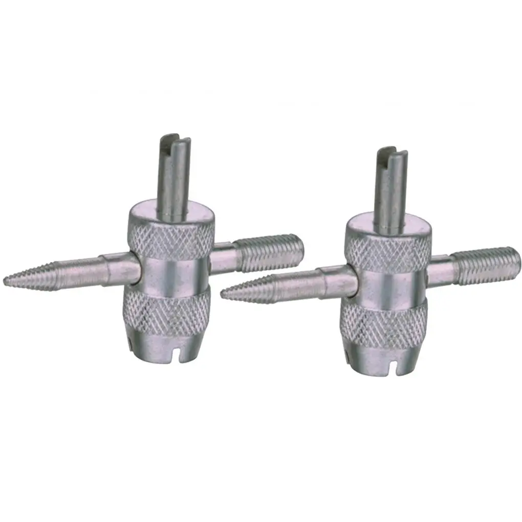 

4 IN 1 Car Truck Tire Screwdriver Valve Stem Core Remover Valve Stem Core Installer Tool Tyre Rapair Tools 2PCS