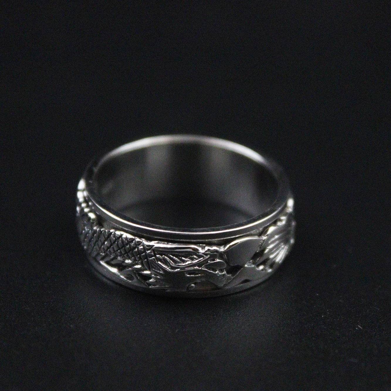 

Мужские серебряные кольца в винтажном стиле, серебро 925 пробы, металлическое кольцо с драконом, размер США 8-12 в наличии