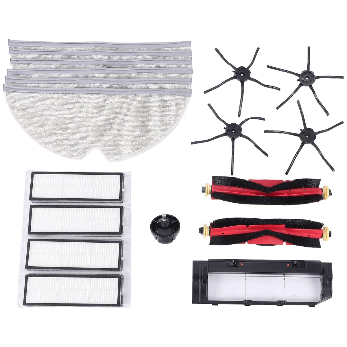 

Mop Cloth HEPA Filter Main Brush Side Brush Spare for S5 Max S6 MaxV Robot Vacuum Cleaner Parts