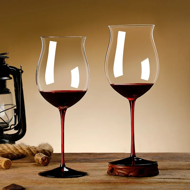 

950ml Creative Burgundy Red Wine Cup Slash Glass Whiskey Es Wedding Wine Glasses for Drinks Original Cocktail Glasses Wineglass