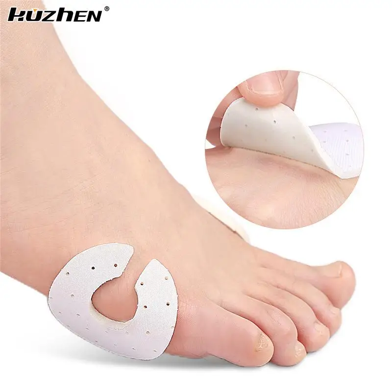 

1Pair Callus Cushions Shoes Heel Pad Foam Round Toe Foot Corn Bunion Protectors Pads Medical Plaster Foot Corn Removal